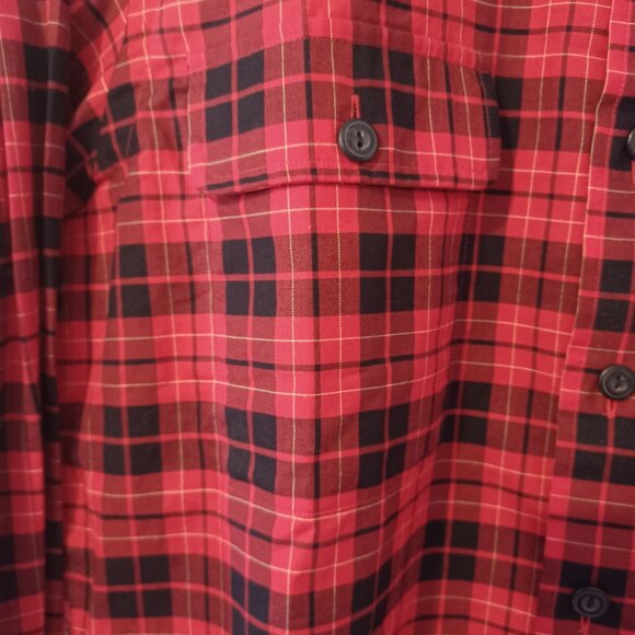 Polo Ralph Lauren Dress Shirt Men Medium Plaid Twill Classic Fit NEW - Picture 6 of 6